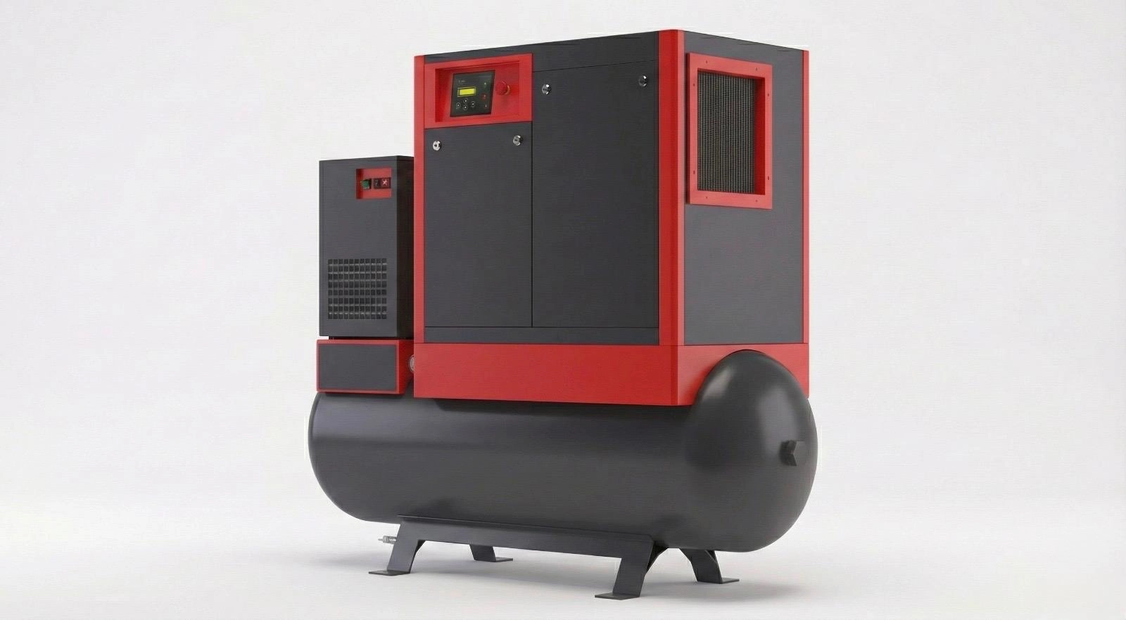 Tank Üstü Vidali Kompresör